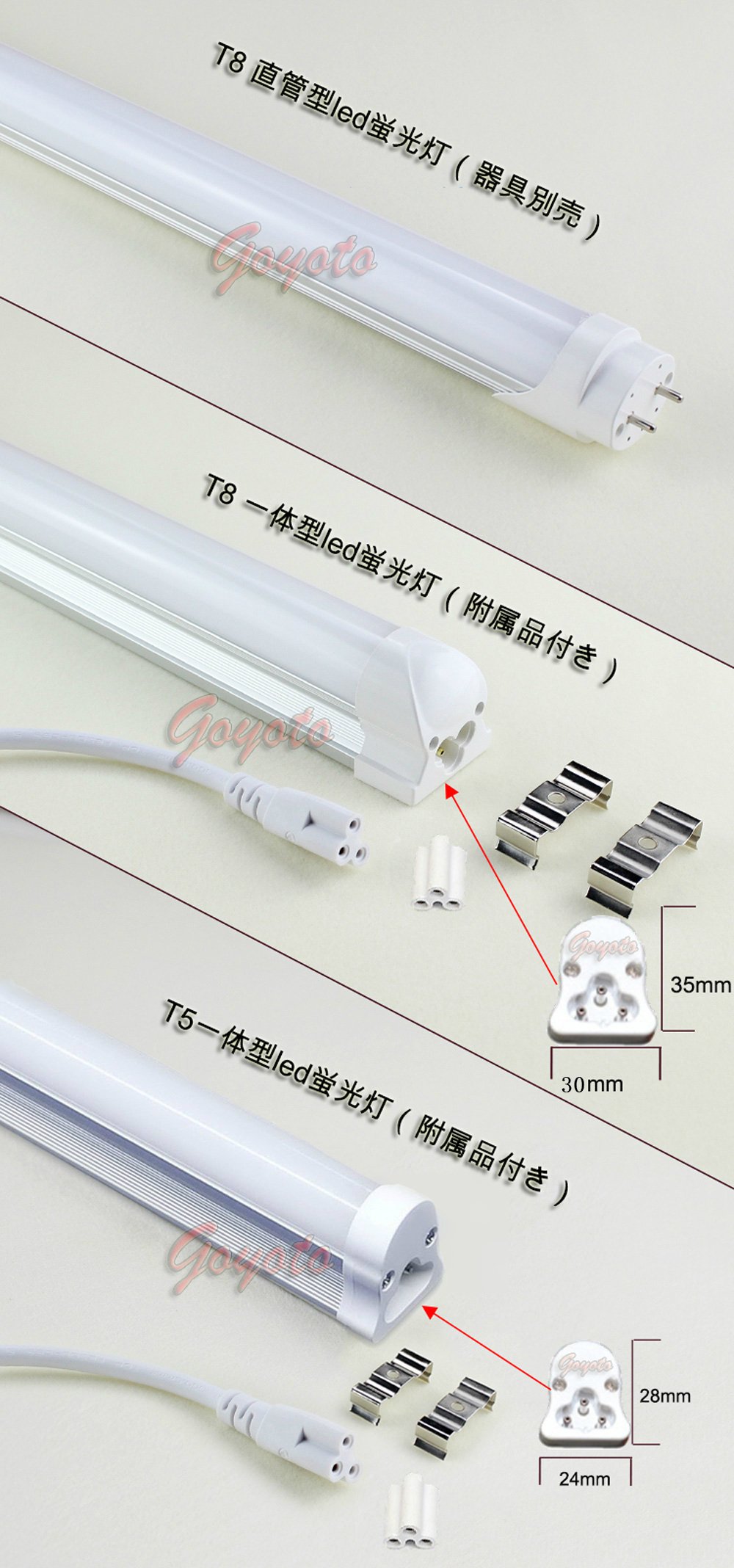 Amazon | （10本入り）光の羽 (Goyoto)【カラー ピンク LED蛍光